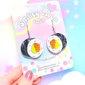 Sushi Roll Earrings By Smiley Moon Studio