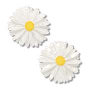 Cut-leaf Daisy Hair Clips Set By Erstwilder - SOLD OUT!