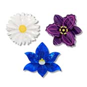 Assorted Flowers Hair Clips Set By Erstwilder - SOLD OUT!