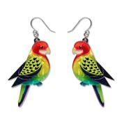 Eastern Rosella Drop Earrings By Erstwilder - SOLD OUT!
