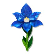 Spotted Sun-Orchid Brooch By Erstwilder