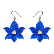 Spotted Sun-Orchid Drop Earrings By Erstwilder