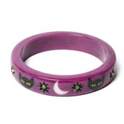Midi Scaredy Cat Bangle By Splendette - Pre Buy!