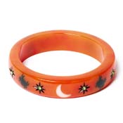Midi Spiders Web Bangle By Splendette - Pre Buy!