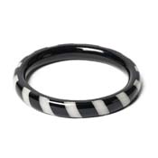 Narrow Spooky Cane Bangle By Splendette - Pre buy!