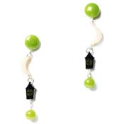 Haunted House Earrings By Splendette - Pre Buy!