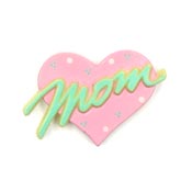 Vintage Mom Heart Pin By Gibson Greetings
