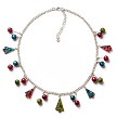 Matching necklace sold separately. 