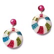 Matching earrings sold separately. 