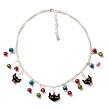Matching necklace sold separately. 